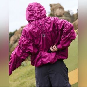 New FP Movement Happy Camper Hooded Jacket Pullover Womens